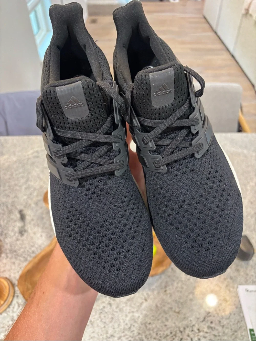 Adidas Ultraboost 'Black / White' Women's Size 6.5 & 9 Sneakers NEW! HQ4206